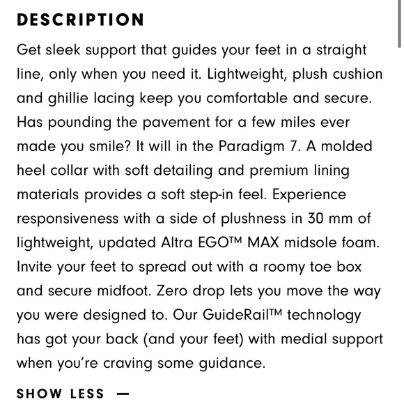 Women’s Altra Paradigm 7 Shoes - Picture 13 of 15